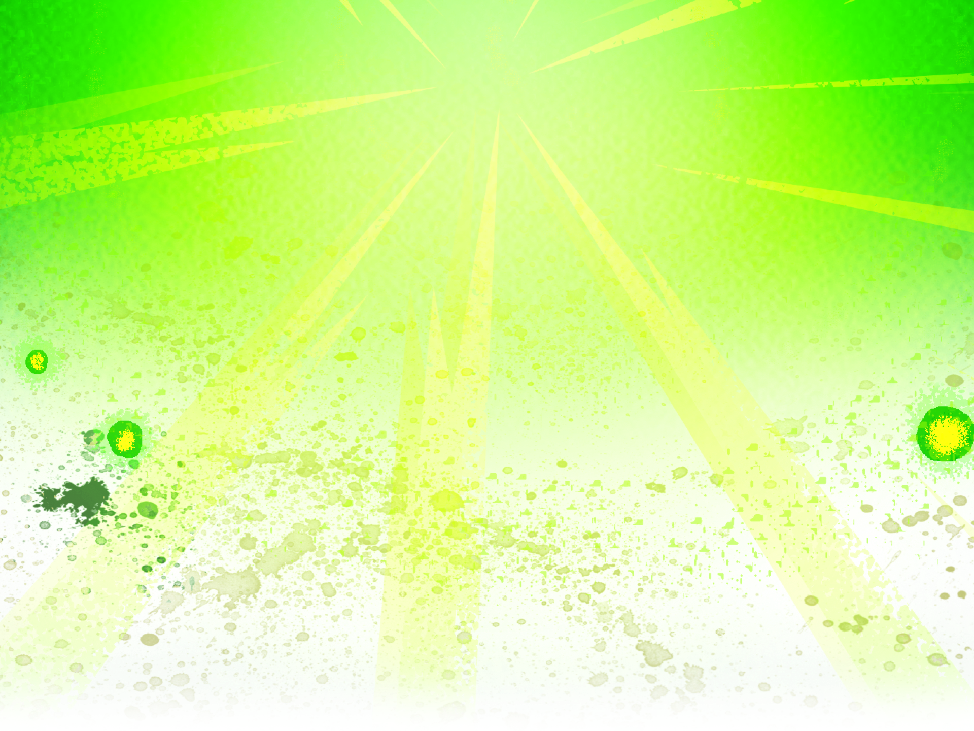 A Green Light Shining Through A Green Background