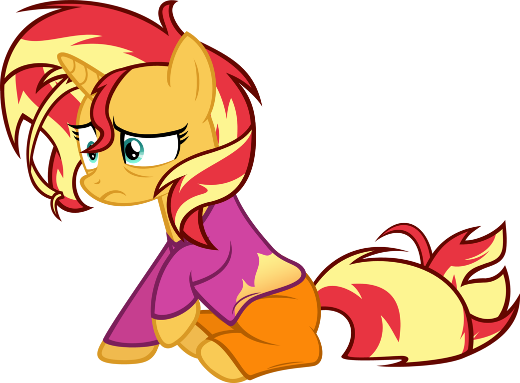 Sunset's Rough Morning By Zacatron94 - Sunset Shimmer Pony Morning, Hd Png Download