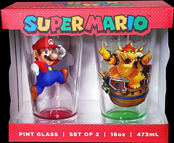 Super Mario Glass, Hd Png Download