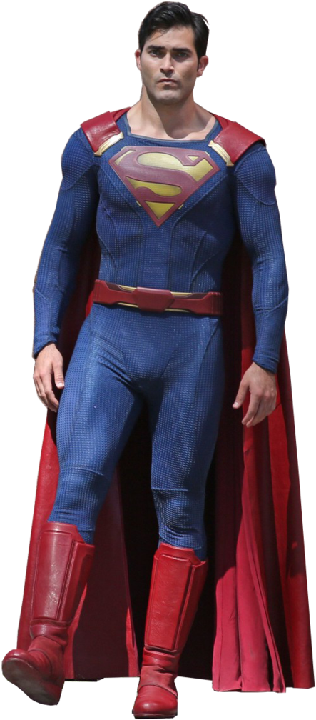 Supergirl By Trickarrowdesigns On - Tyler Hoechlin Superman Png, Transparent Png