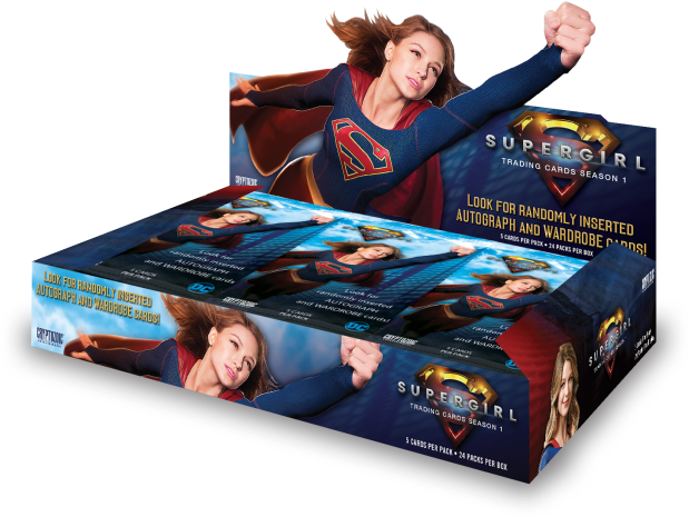 Supergirl Trading Cards, Hd Png Download