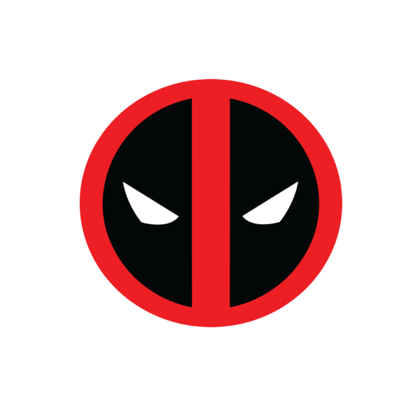 A Logo With A White Circle Around It