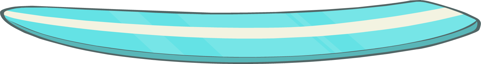 A Blue And White Striped Object