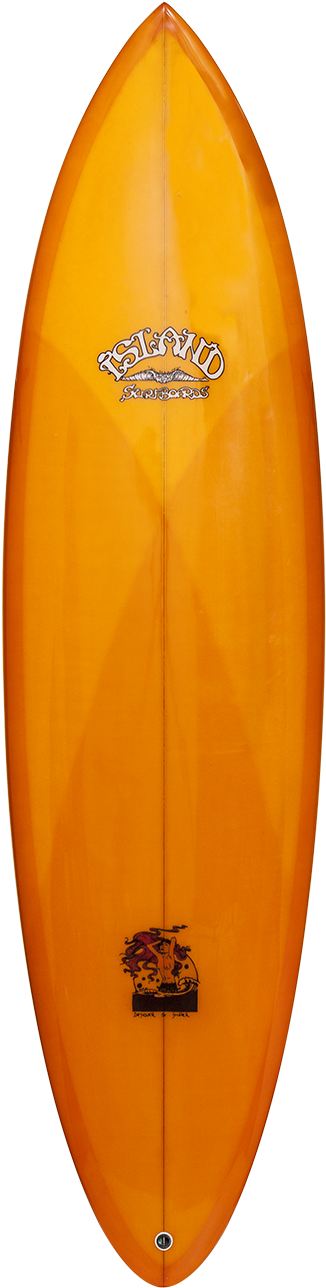 A Close Up Of A Surfboard
