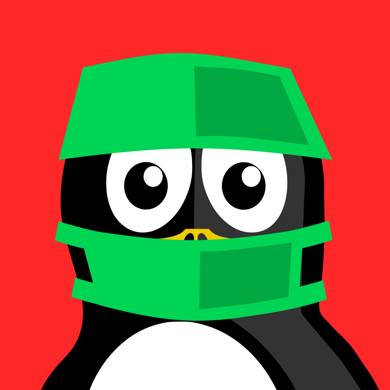 A Cartoon Penguin Wearing A Green Hat