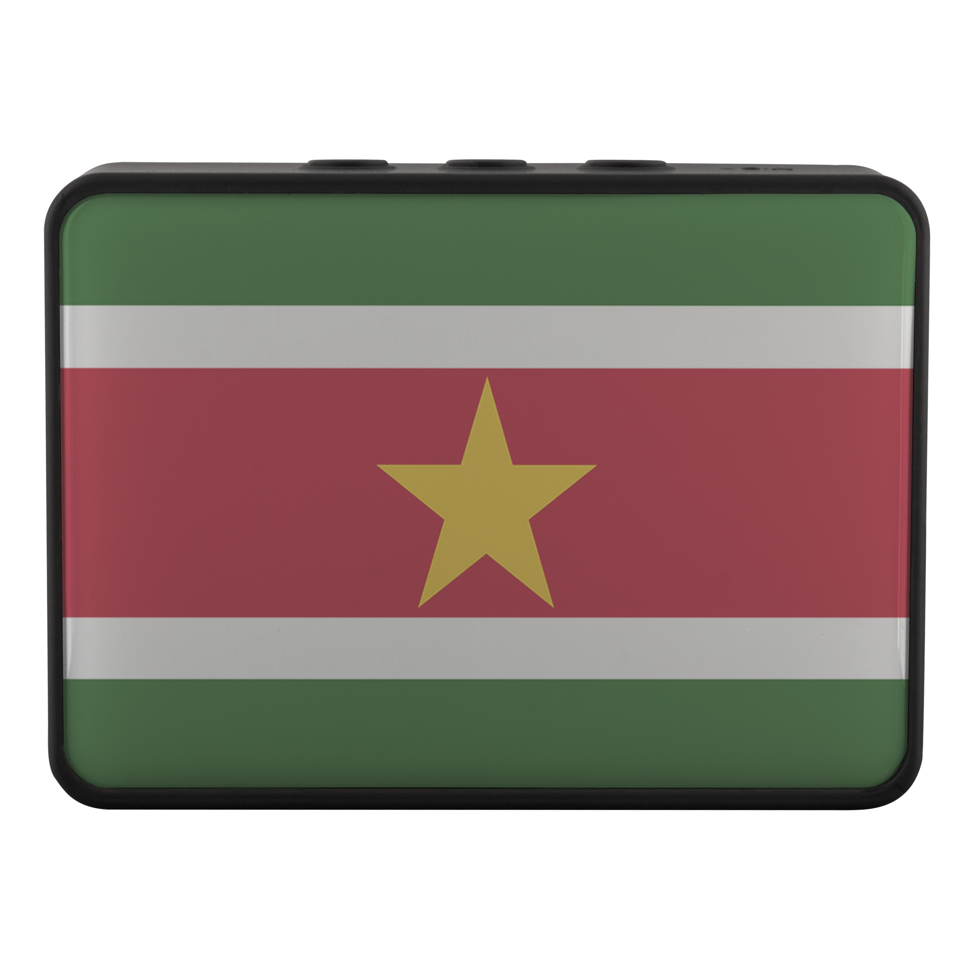 A Rectangular Object With A Flag