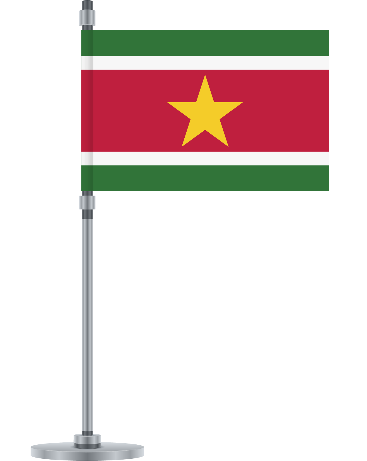 A Flag On A Pole