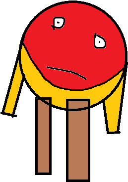 A Cartoon Of A Sad Face