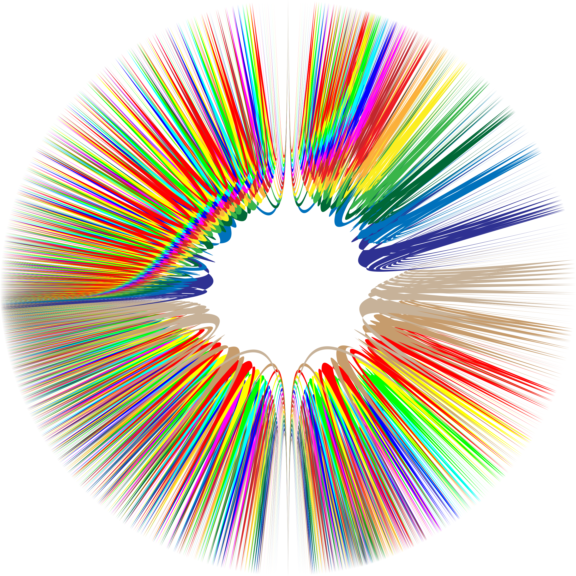 Rainbow Circle Design