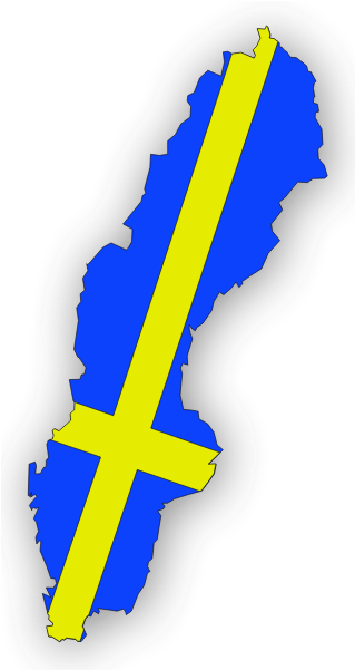A Blue And Yellow Map