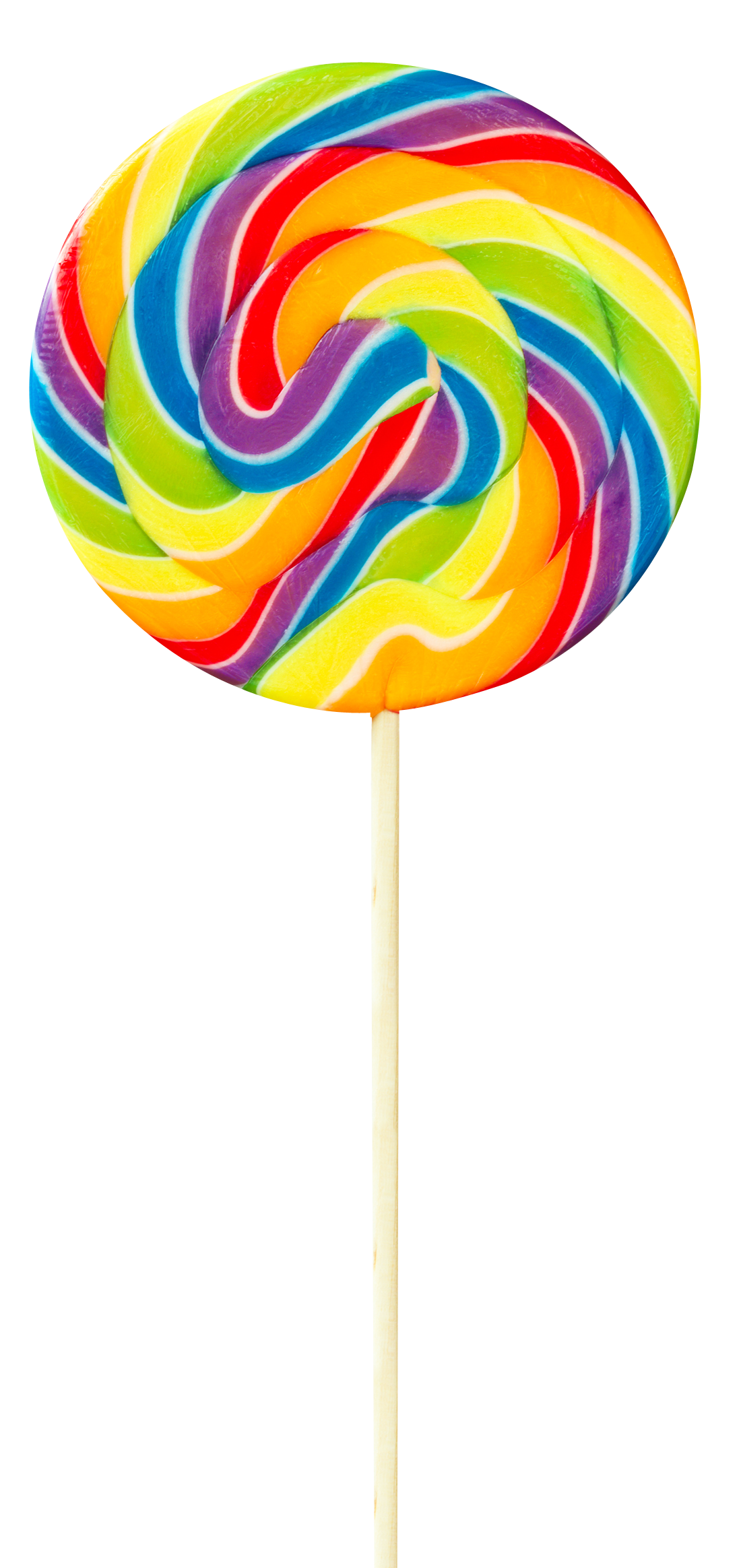 Colorful Swirl Lollipop