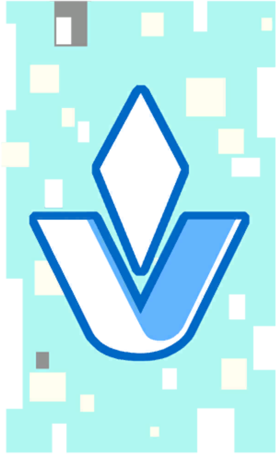 A Blue And White Logo