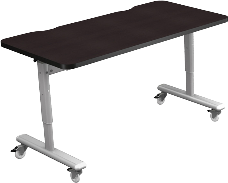 A Black And White Table