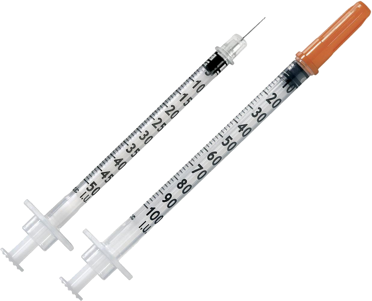 A Close-up Of A Syringe