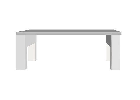 White Table 3d