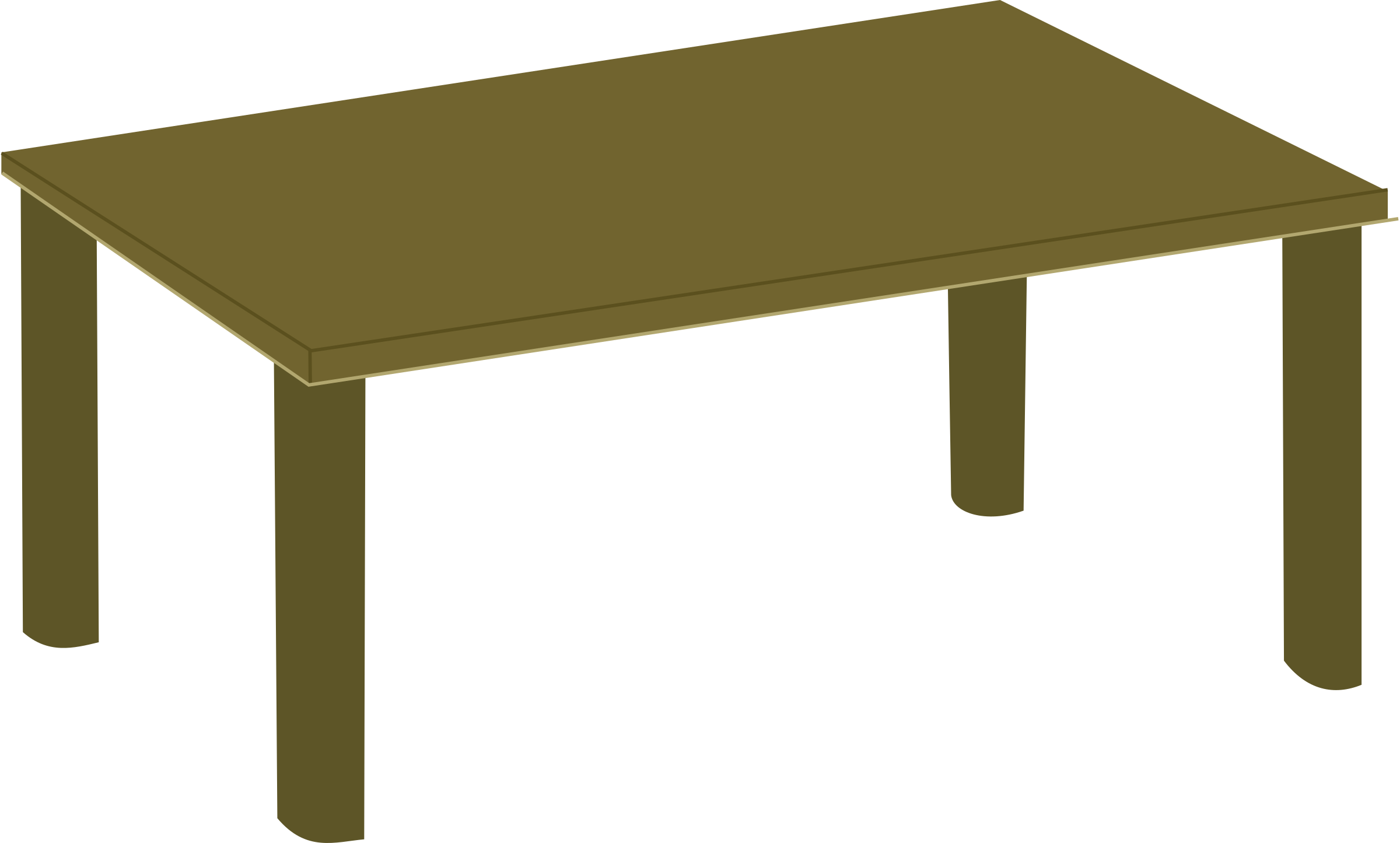 Table Clipart Png 2400 X 1445