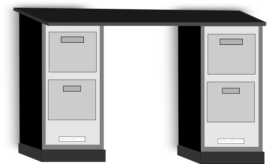 A Close-up Of A File Cabinet
