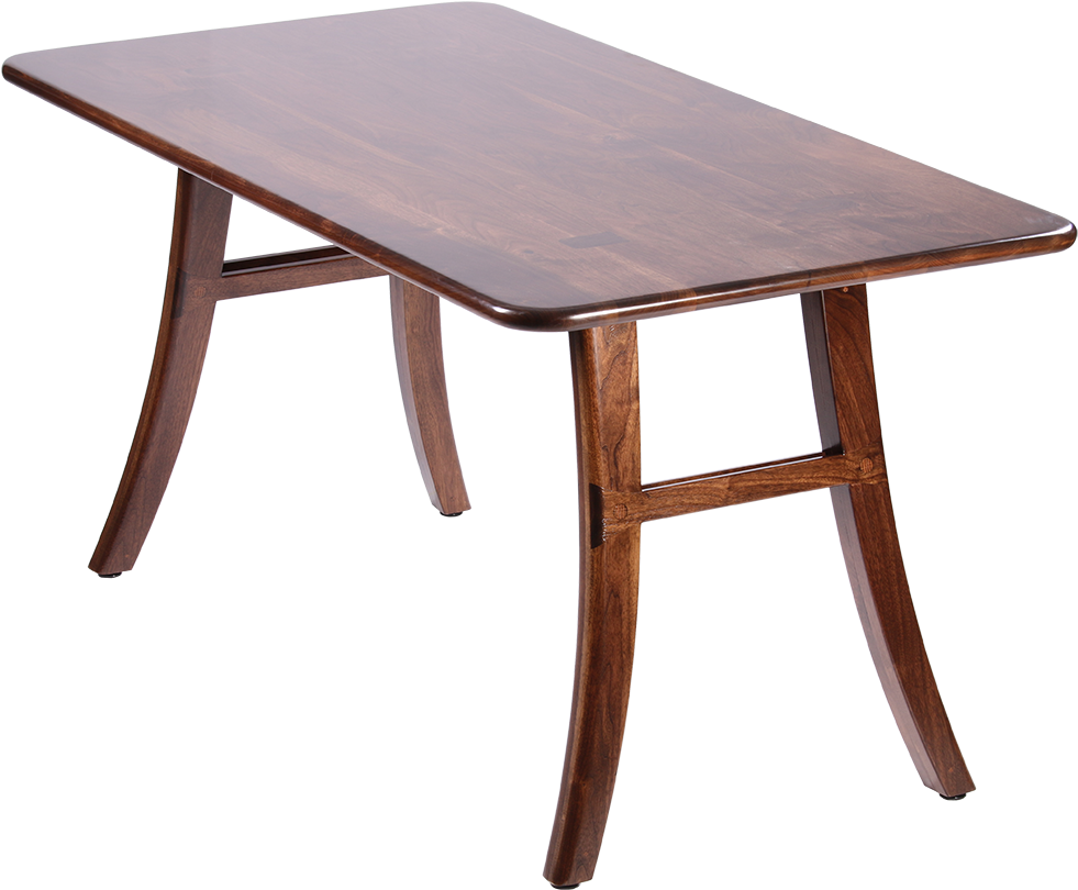 A Wooden Table With Legs