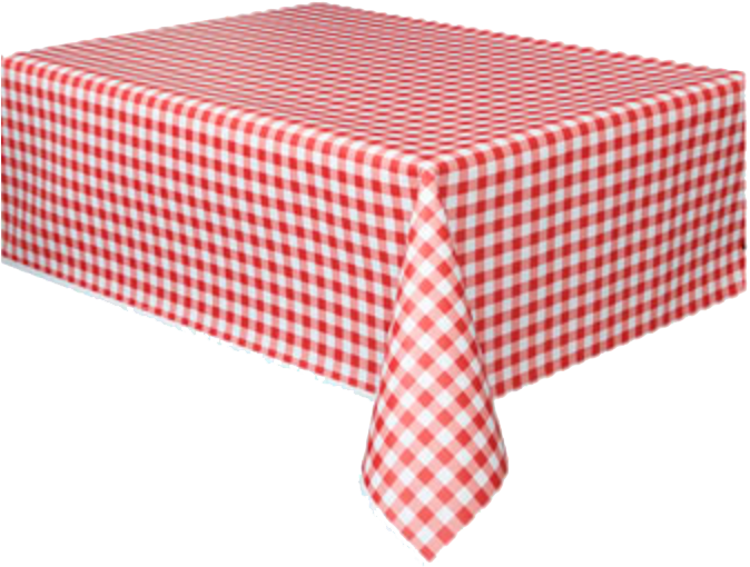 Table Cloth Png Picture - Checkered Table Cloth