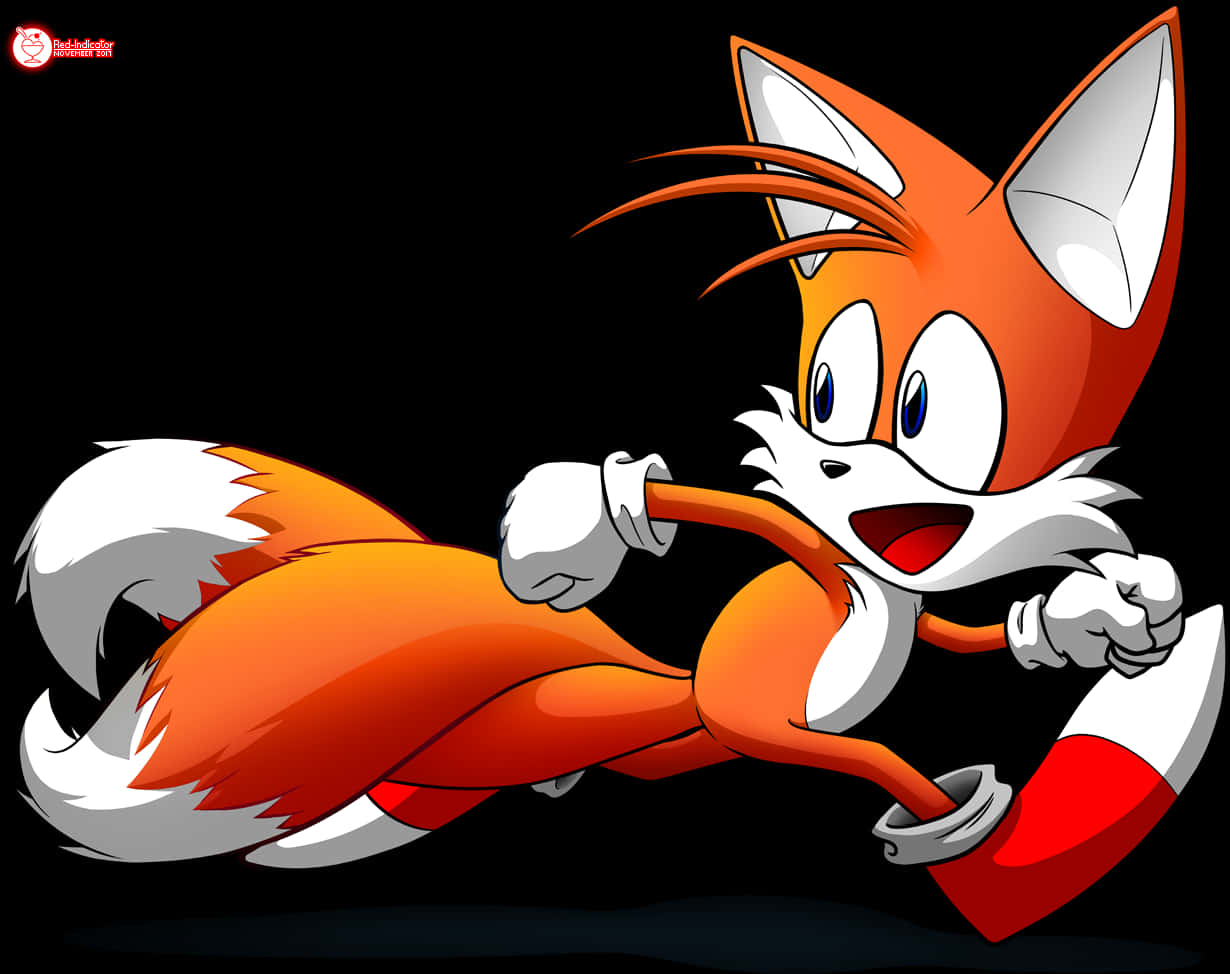 Cartoon Fox Running