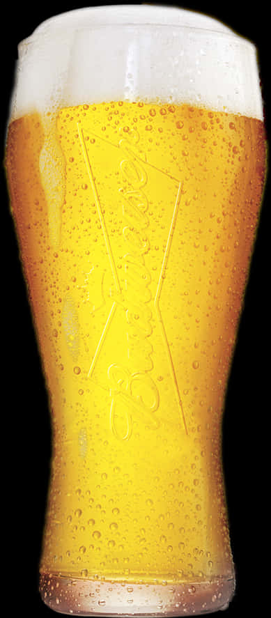 Tall Draft Beer Budweiser Png - Budweiser Beer Glass Png, Transparent Png