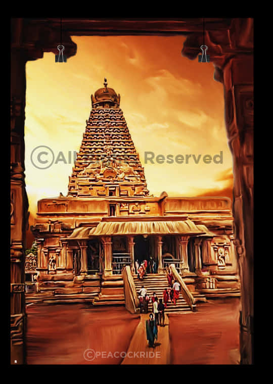 Tanjore I Thanjavur Big Temple- The Architectural Wonder - Hindu Temple, Hd Png Download