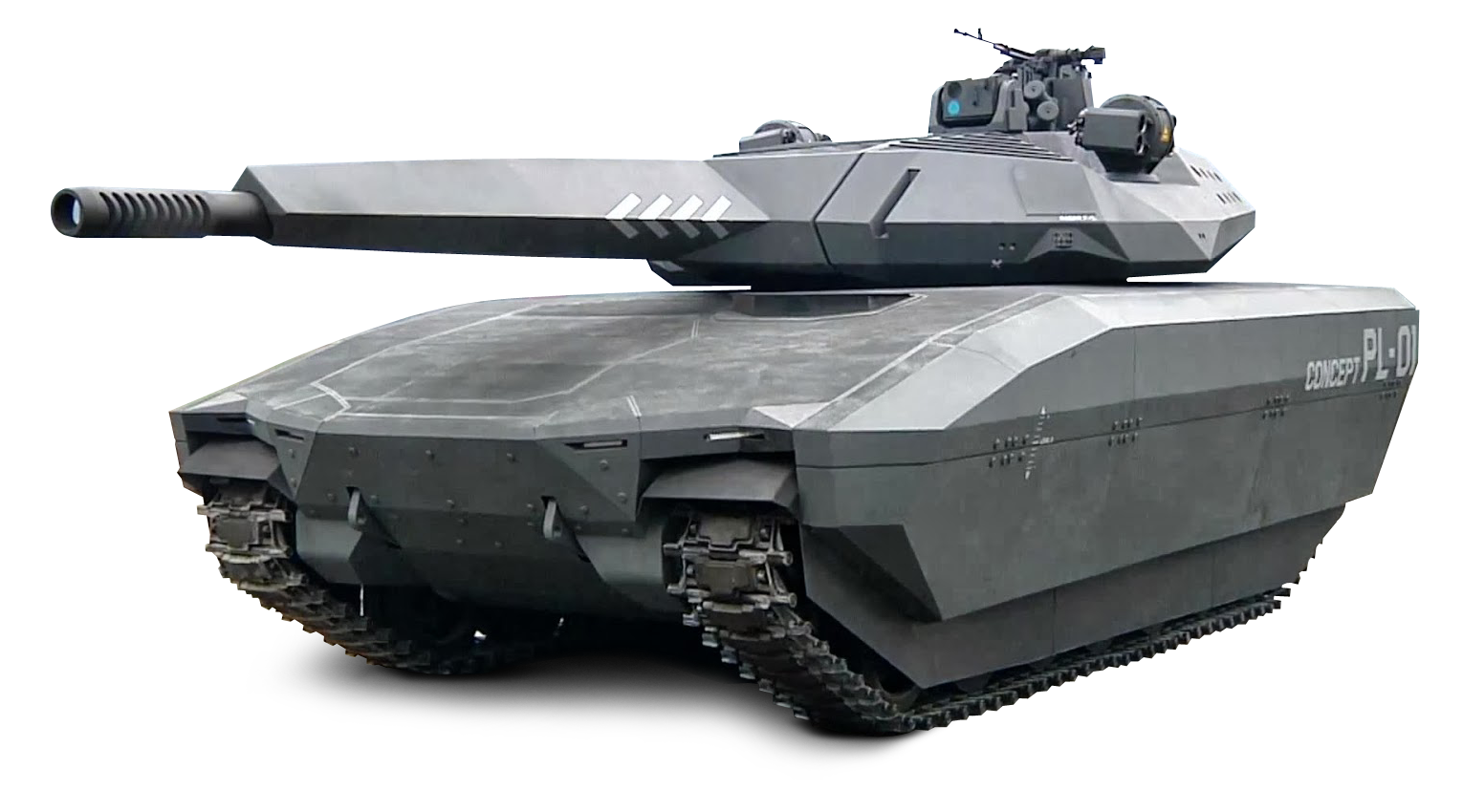 A Grey Tank With A Black Background