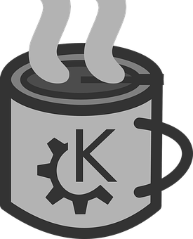 A Grey And Black Logo