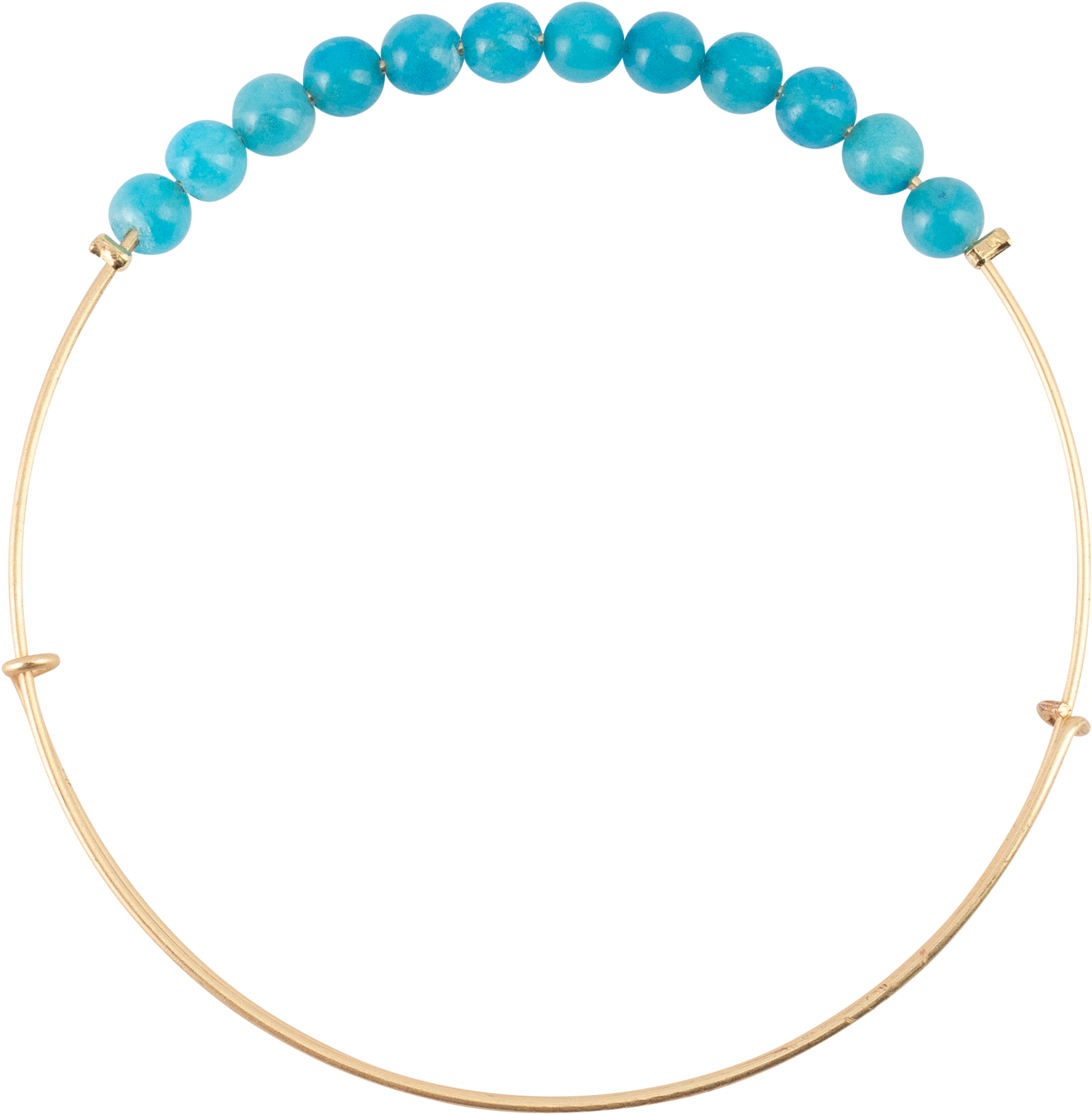 A Blue Beaded Necklace