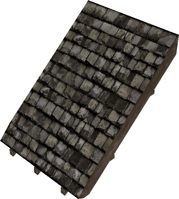 A Grey Tile On A Wooden Pallet