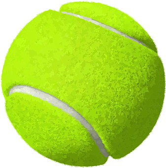 A Close Up Of A Tennis Ball