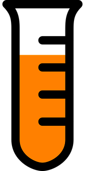 A Black And Orange Logo
