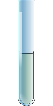 A Close-up Of A Blue Tube