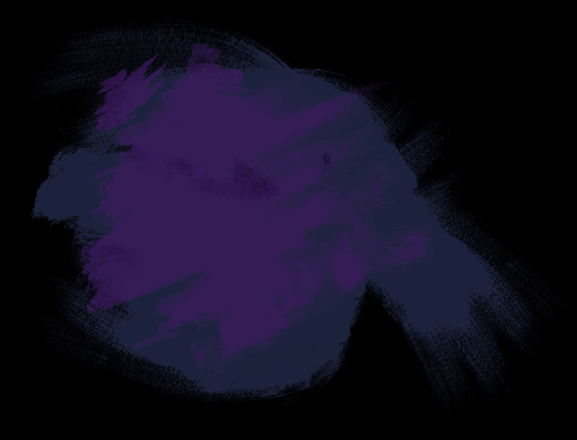 A Purple And Black Paint