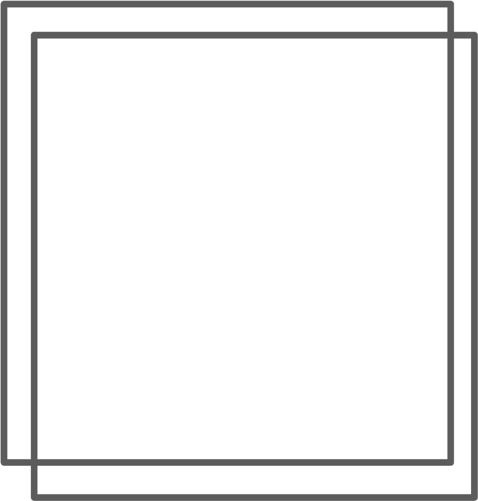 A Black Square With Grey Lines