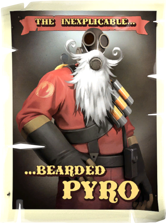 A Poster Of A Man Wearing A Gas Mask