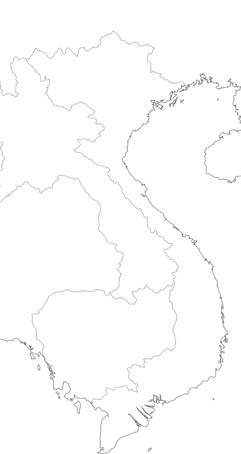 A Map Of The Vietnam