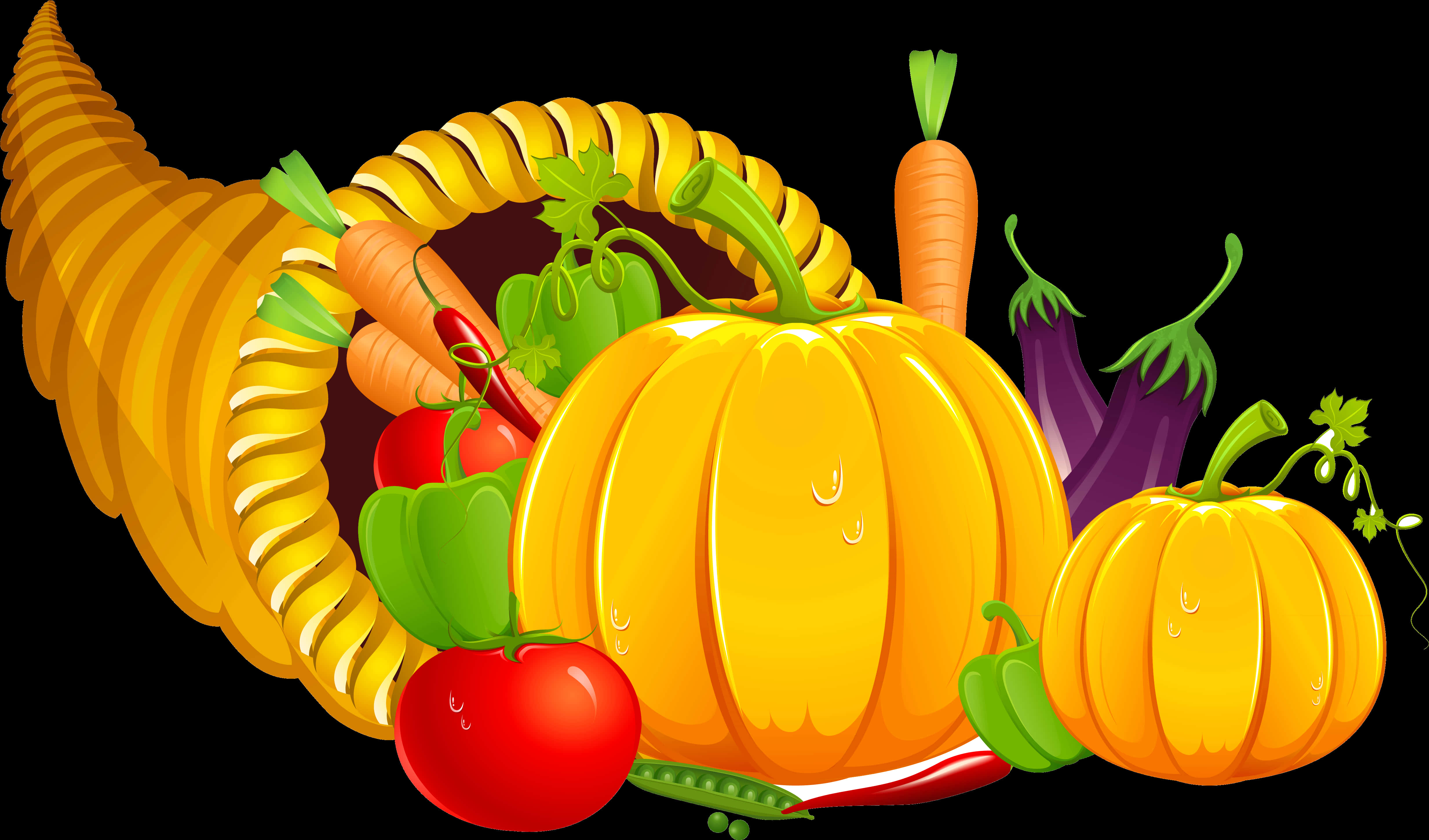 Thanksgiving Produce Artwork