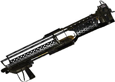 A Gun With A Black Background