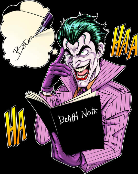 A Cartoon Of A Joker Holding A Book