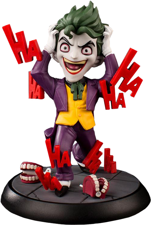 A Cartoon Character Figurine With Text