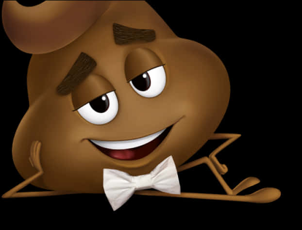 A Cartoon Character With A Bow Tie