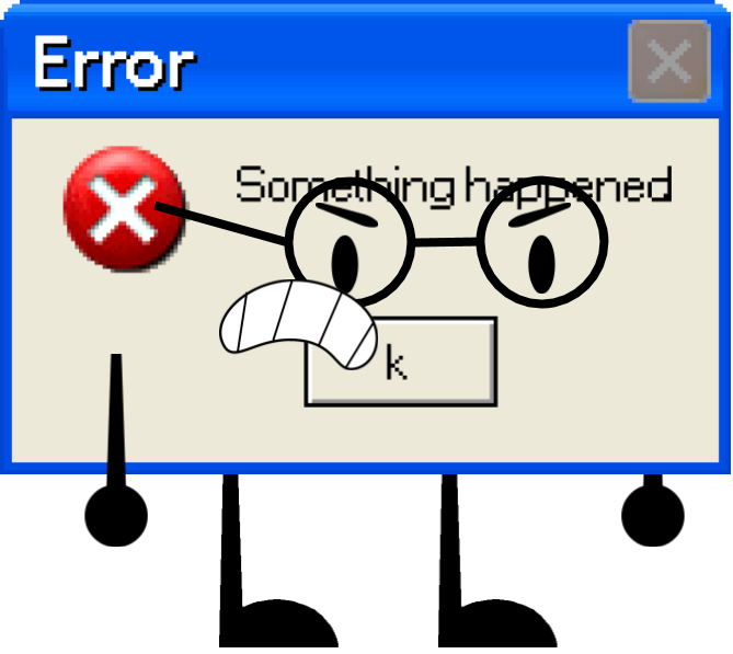 A Computer Screen With A Cartoon Face