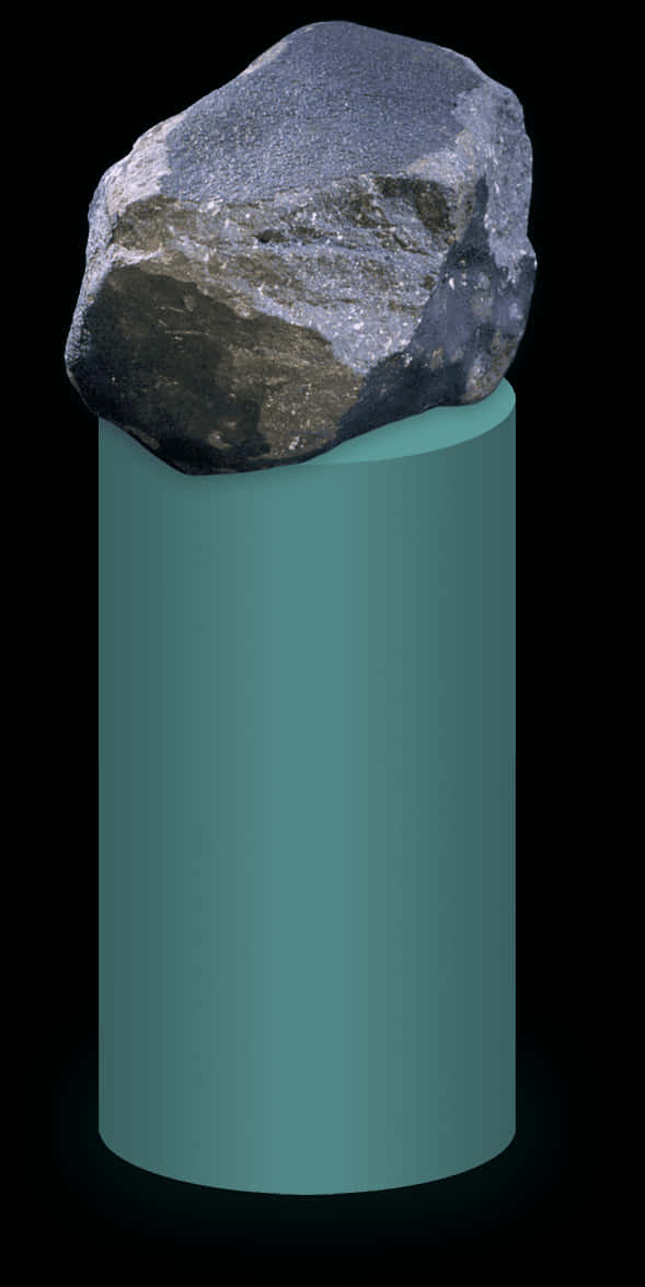 A Rock On A Cylinder