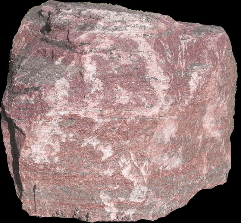 A Close Up Of A Rock