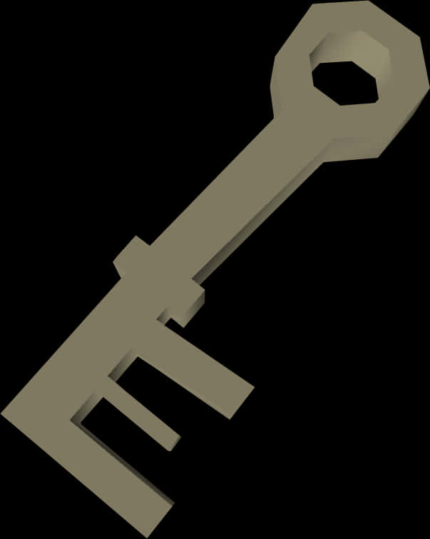 A Key With A Large Key