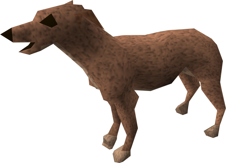 A Low Poly Horse With Black Background