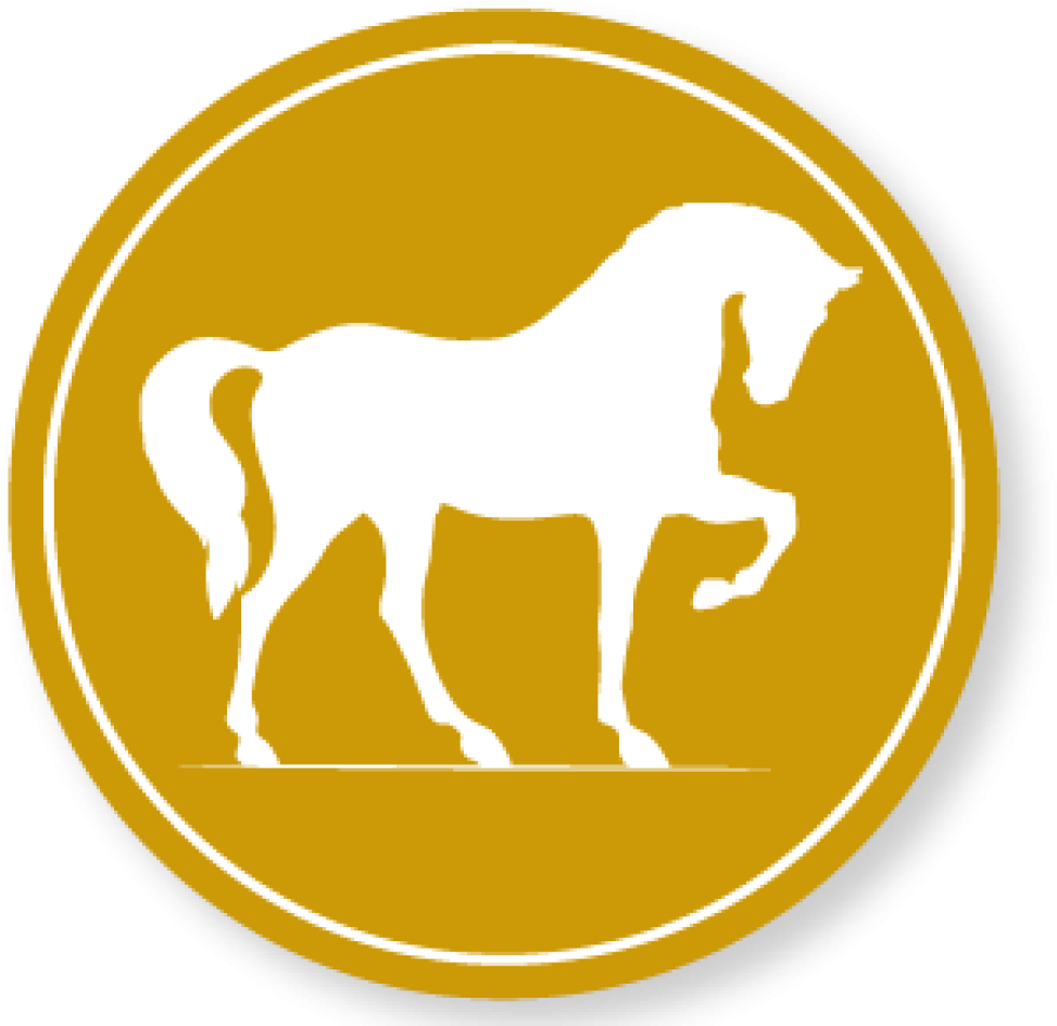 A White Horse In A Circle
