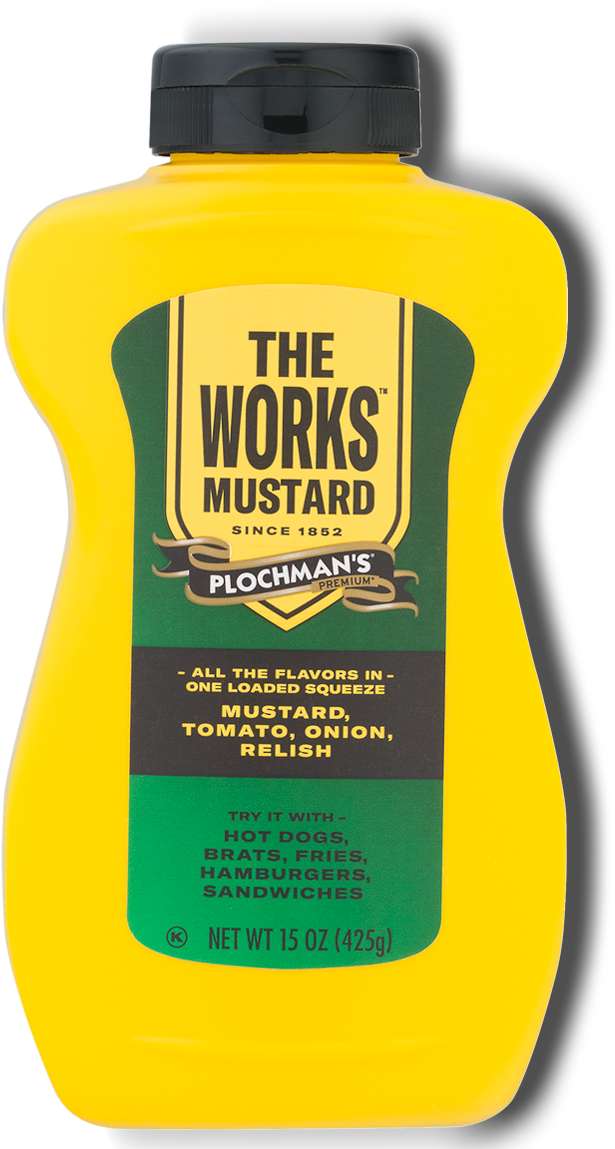 The Works Mustard - Works Mustard, Hd Png Download