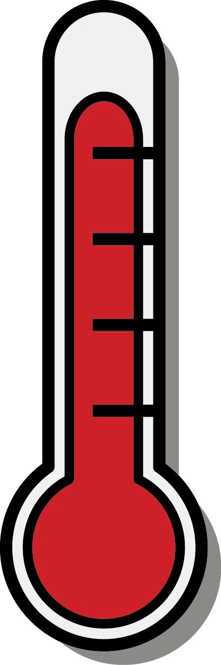 A Red Rectangular Object With Black Lines